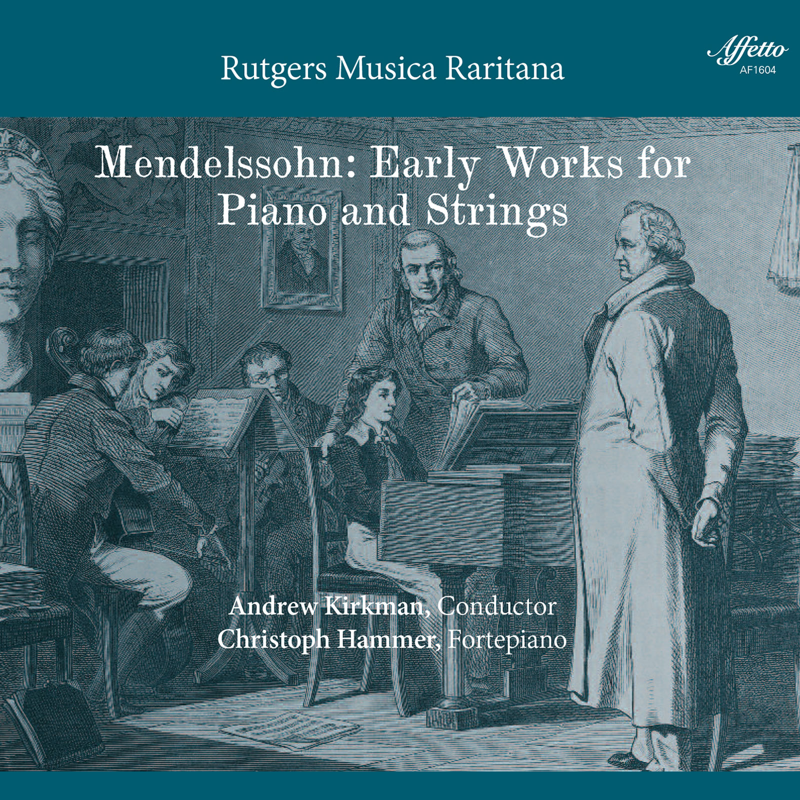 MENDELSSOHN: Early Works for Piano and Strings